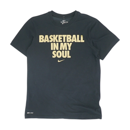 Black Solid T-Shirt