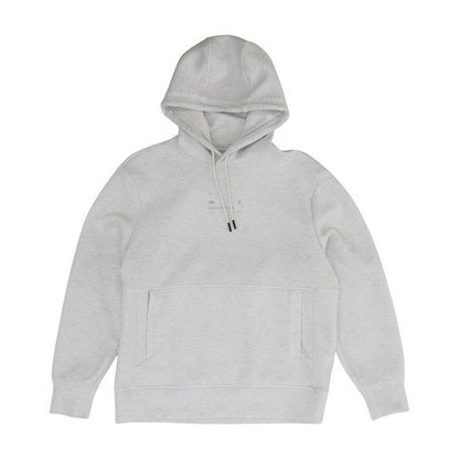 Gray Solid Hoodie Pullover