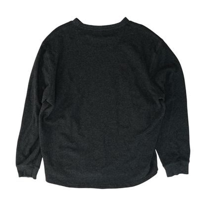 Charcoal Solid Pullover Sweater