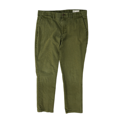 Green Slim Pants