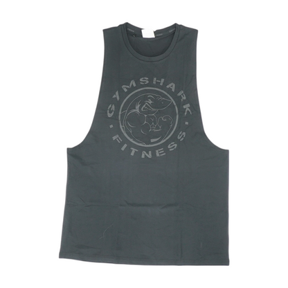 Black Solid Active Tank