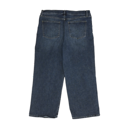 Navy Straight Jeans