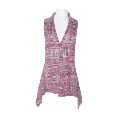 Multi Print Cardigan Sweater