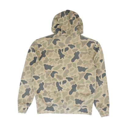 Brown Camo Hoodie Pullover