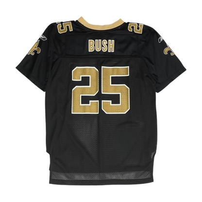 Boys' Black New Orleans Saints Short Sleeve Jersey