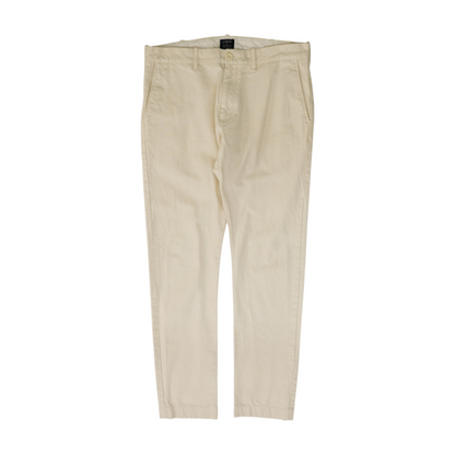 Cream Regular Pants