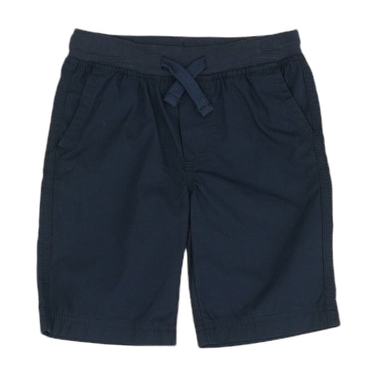 Navy Solid Shorts