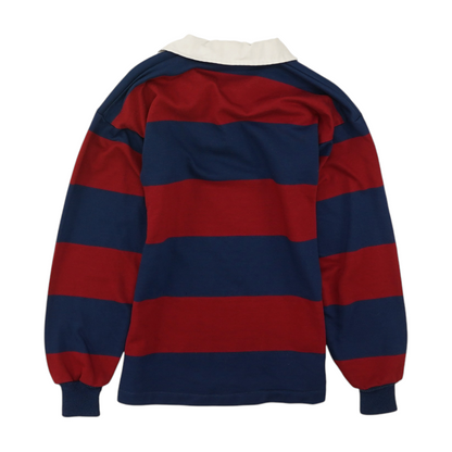 Multi Striped Long Sleeve Polo