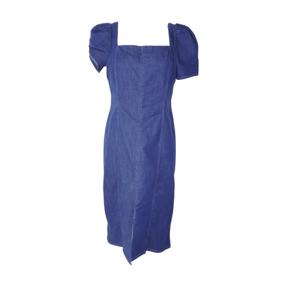 Blue Midi Dress