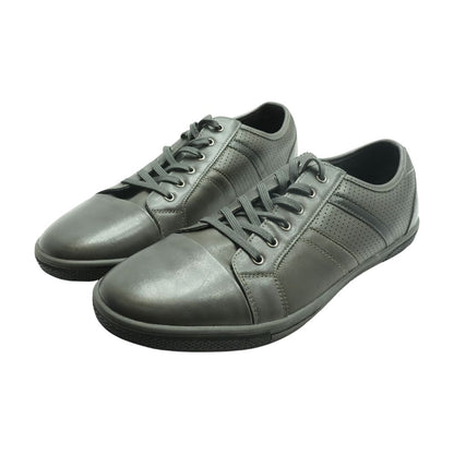 Charcoal Lace Up Casual Shoes