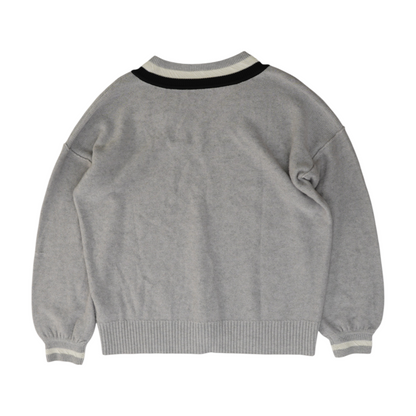 Gray Pullover Sweater