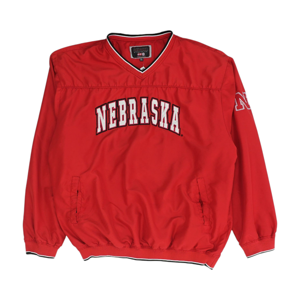 Colosseum Red Solid Sweatshirt Pullover – Image 1
