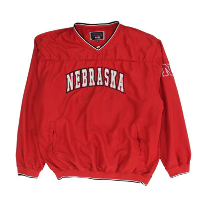 Colosseum Red Solid Sweatshirt Pullover – Image 1
