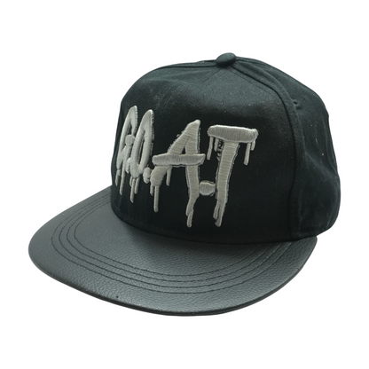 Black G.O.A.T Ballcap Hat