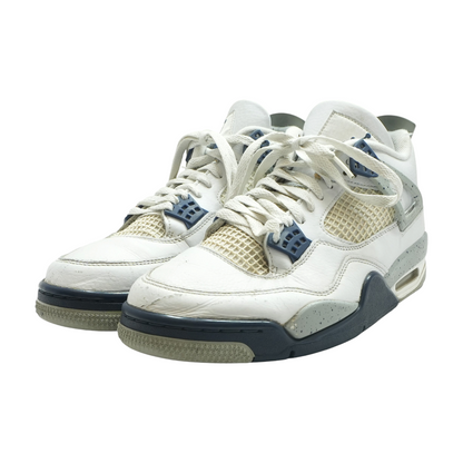 Jordan 4 Retro Midnight Navy Mid-Top Athletic Shoes