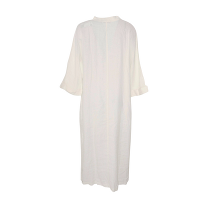 White Plus Midi Dress