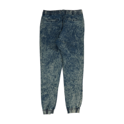 Blue Tapered Pants