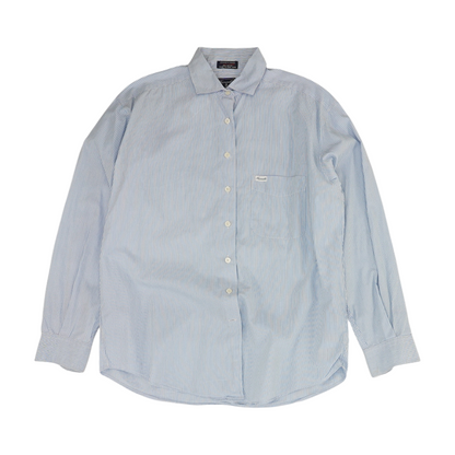 Blue Striped Button Down