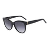 Yves Saint Laurent Black SL M107 Round Sunglasses – Image 1
