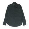 Black Solid Long Sleeve Button Down