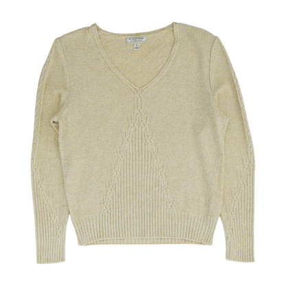 Vintage Beige Pullover Sweater