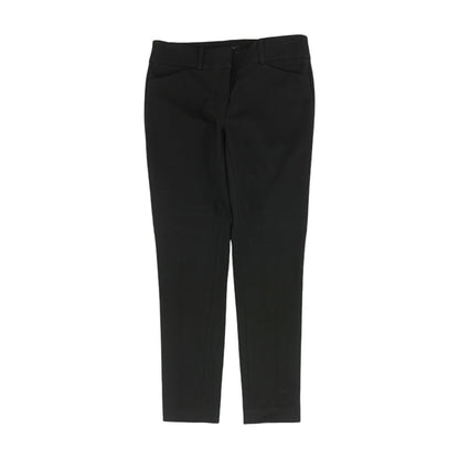 Black Solid Chino Pants