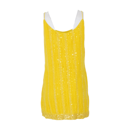 Yellow Mini Dress