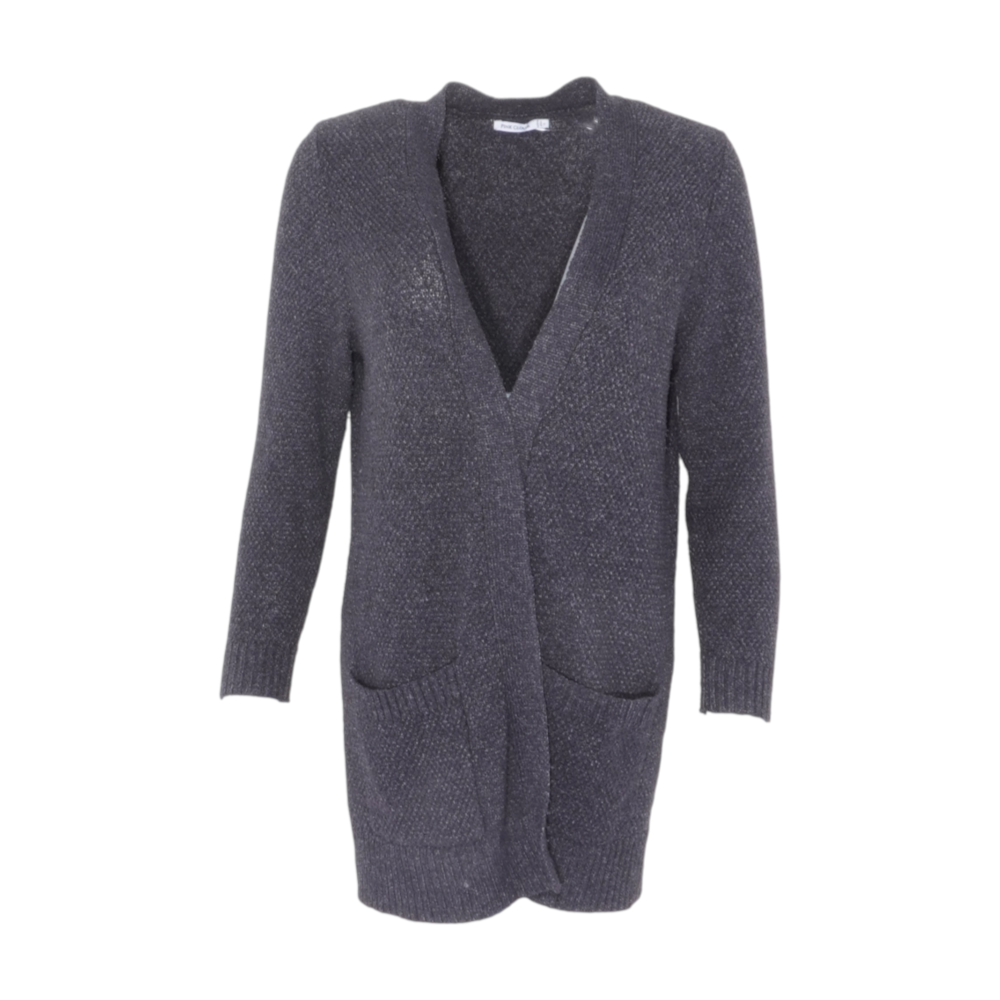 Charcoal Cardigan Sweater
