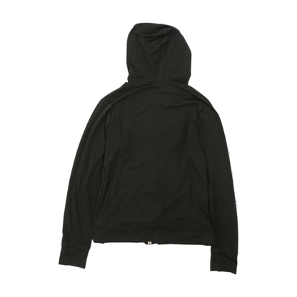Black Solid Active Jacket