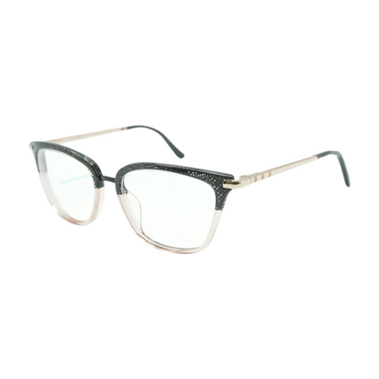 Black LA058 Square Prescription Eyewear