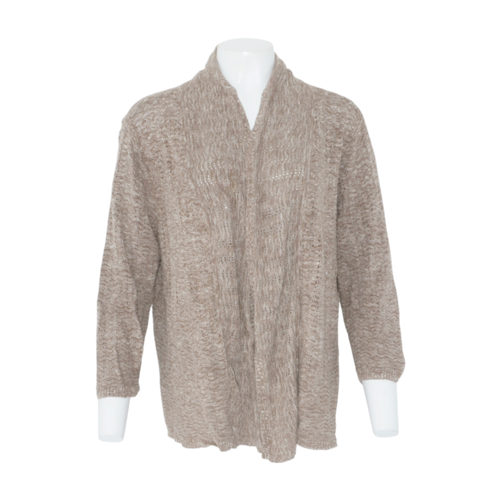 Brown Petite Cardigan Sweater