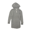 Gray Solid Hoodie Pullover