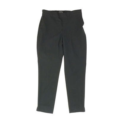 Black Solid Pants