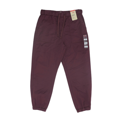 Maroon Tapered Pants