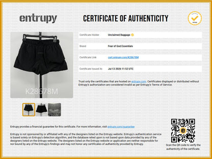 Black Solid Active Shorts
