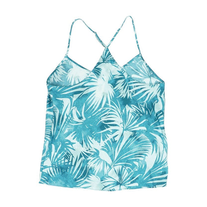 Blue Tropical Pajama Top