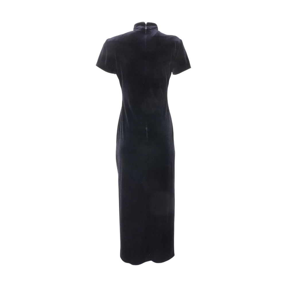 black vintage maxi dress Vintage Black Maxi Dress – Unclaimed Baggage