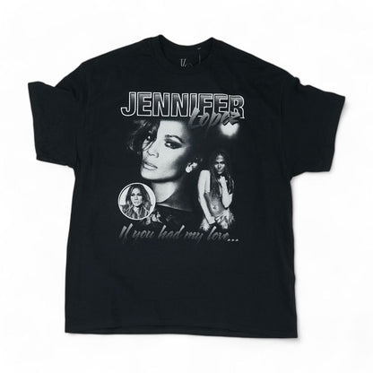 Black Solid Crewneck T-Shirt