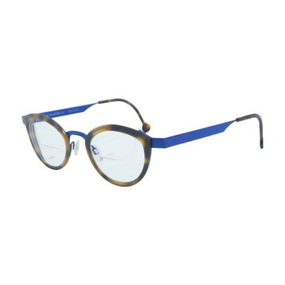 Tortoise FOSSETTE Oval Prescription Eyewear