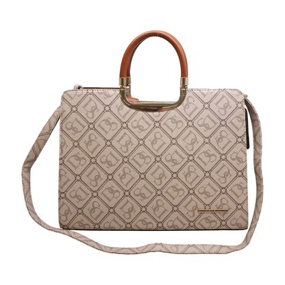 Beige Shoulder Bag