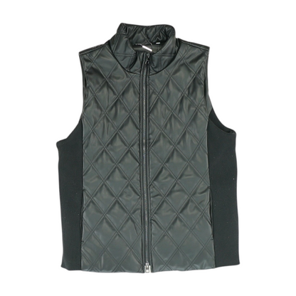Black Solid Vest