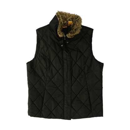 Black Solid Vest