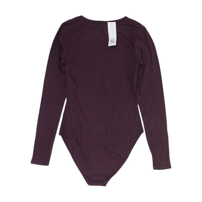Burgundy Bodysuit Blouse