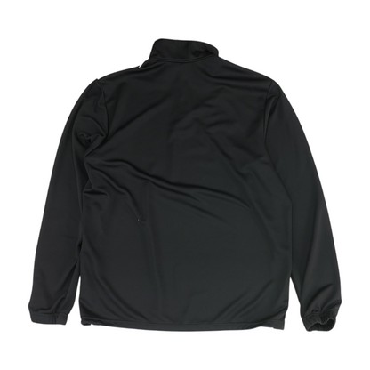 Black Solid 1/4 Zip Pullover