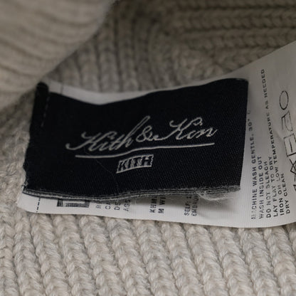 Light Heather Gray Chunky Cotton Mia FW24 Beanie