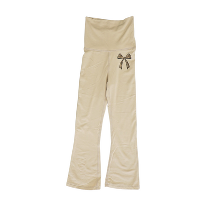 Beige Active Leggings