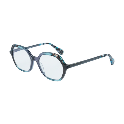 Navy Show Up 2 Round Prescription Eyewear
