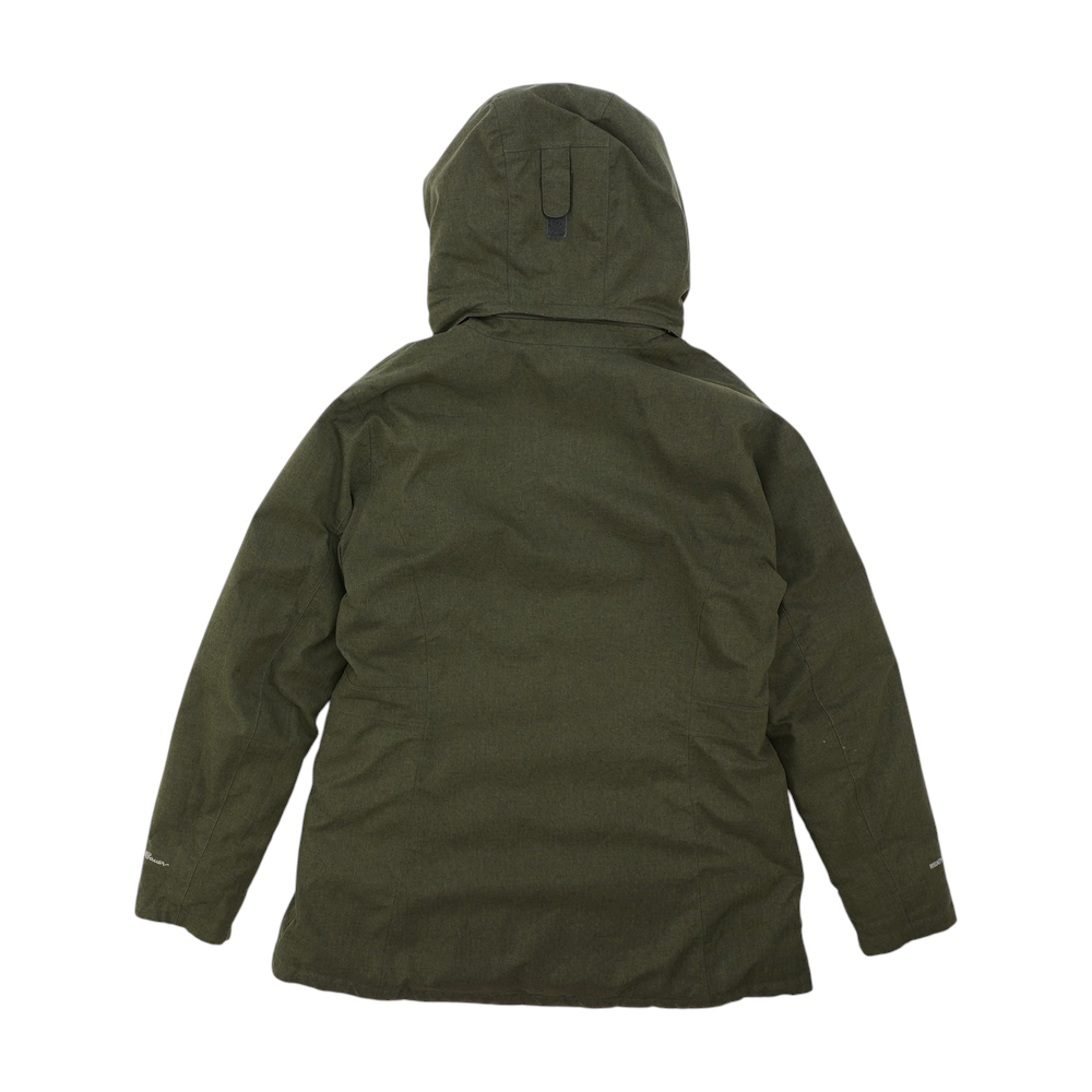 Green Herringbone Coat