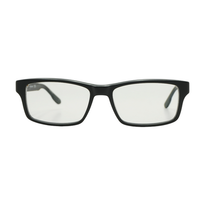 Black C8003 Square Prescription Eyewear