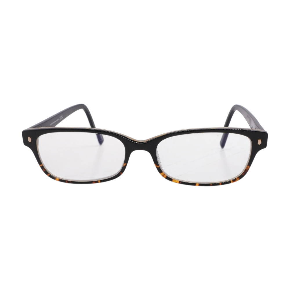 Black LucyAnn Rectangle Prescription Eyewear